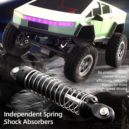 JJRC C8818 RC Crawler Car - 1/18 Scale Full Proportional Cyber Shell 4 WD Off-Road Vehicle