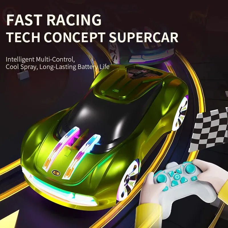 JJRC Q206 RC Car - Futuristic Concept Car RC 2.4G RTR LED + Music Play, Model A