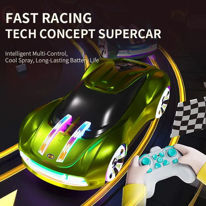 JJRC Q206 RC Car - Futuristic Concept Car RC 2.4G RTR LED + Music Play, Model A