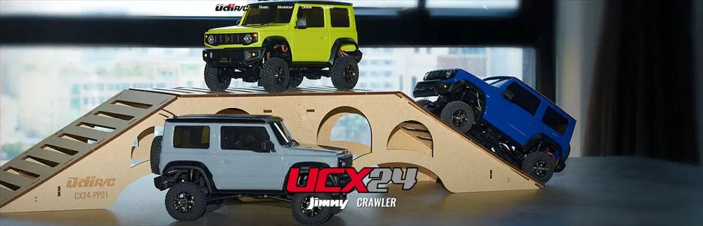 UDIRC UCX2402 RC Car Suzuki Jimny RTR 1/18 Scale 2.4G 4WD Rock Crawler