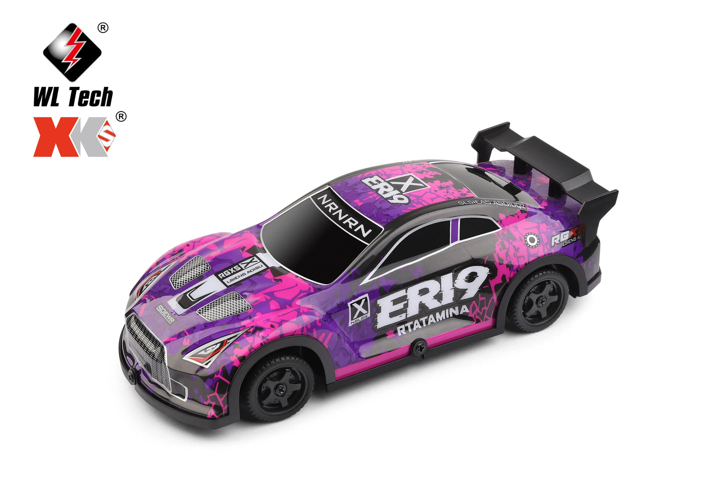 WLTOYS 22206 RC Car 1/22 Scale 2.4G 4WD LED Shell with 15km/h High Speed