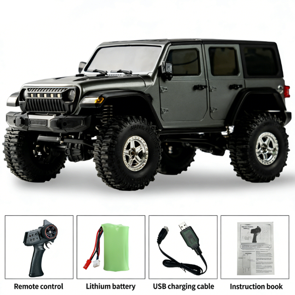 JJRC / C8801 / 1/18 Scale 4WD RC Crawler Off Road Truck